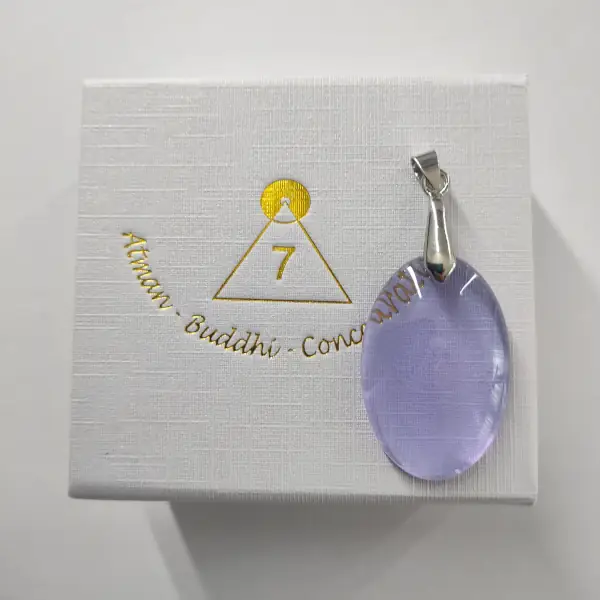 DEMO -/-15%: ABC Hanger ovaal klein (~3.5cm) incl. opbergdoosje