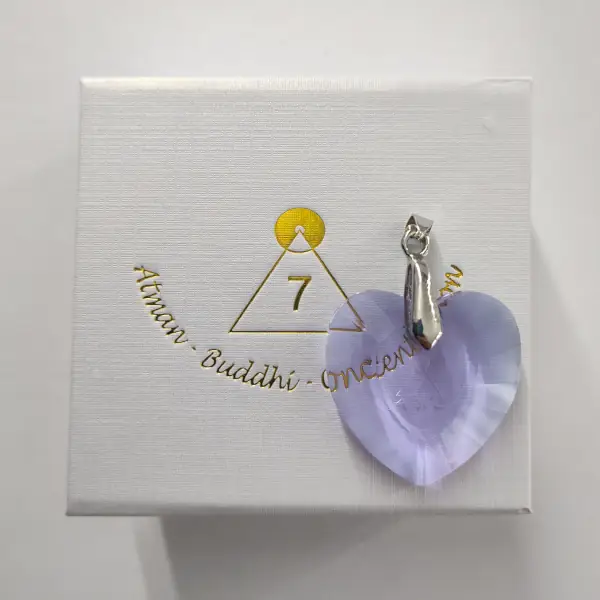 DEMO -/-15%: ABC Hanger hartje (~3.0cm) incl. opbergdoosje